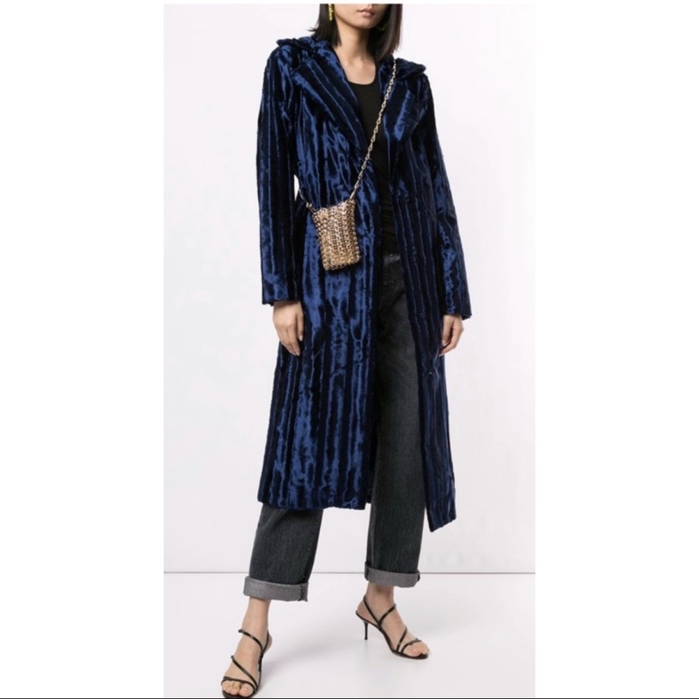 Unreal Fur Faux Fur Midi Coat